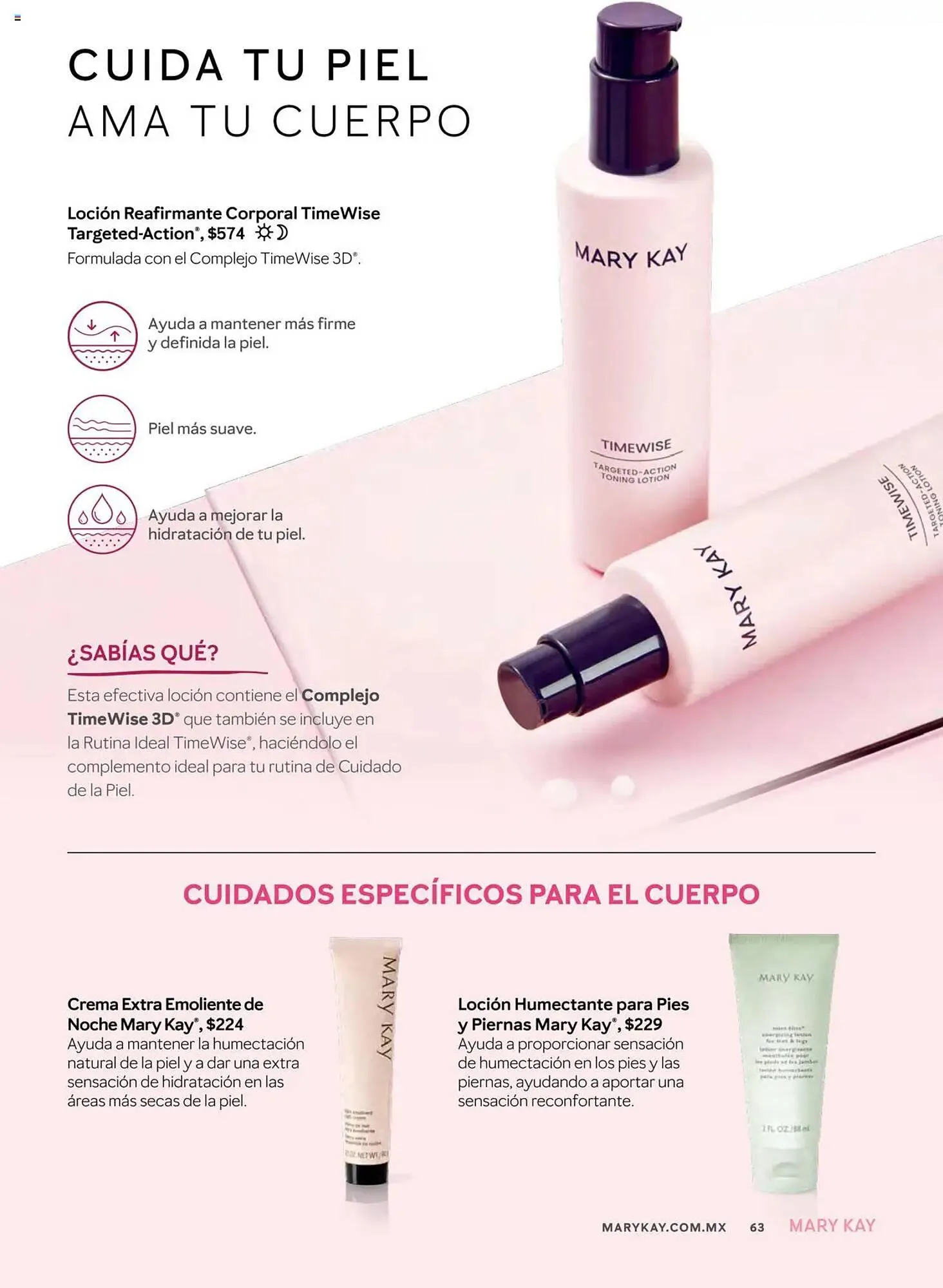 Catálogo de Catálogo Mary Kay 1 de marzo al 30 de abril 2025 - Pagina 63