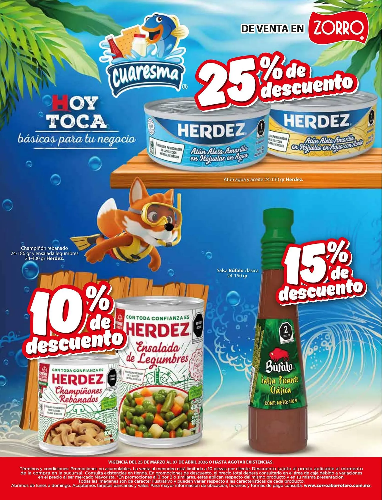 Catálogo de Catálogo Zorro 24 de marzo al 7 de abril 2026 - Pagina 6