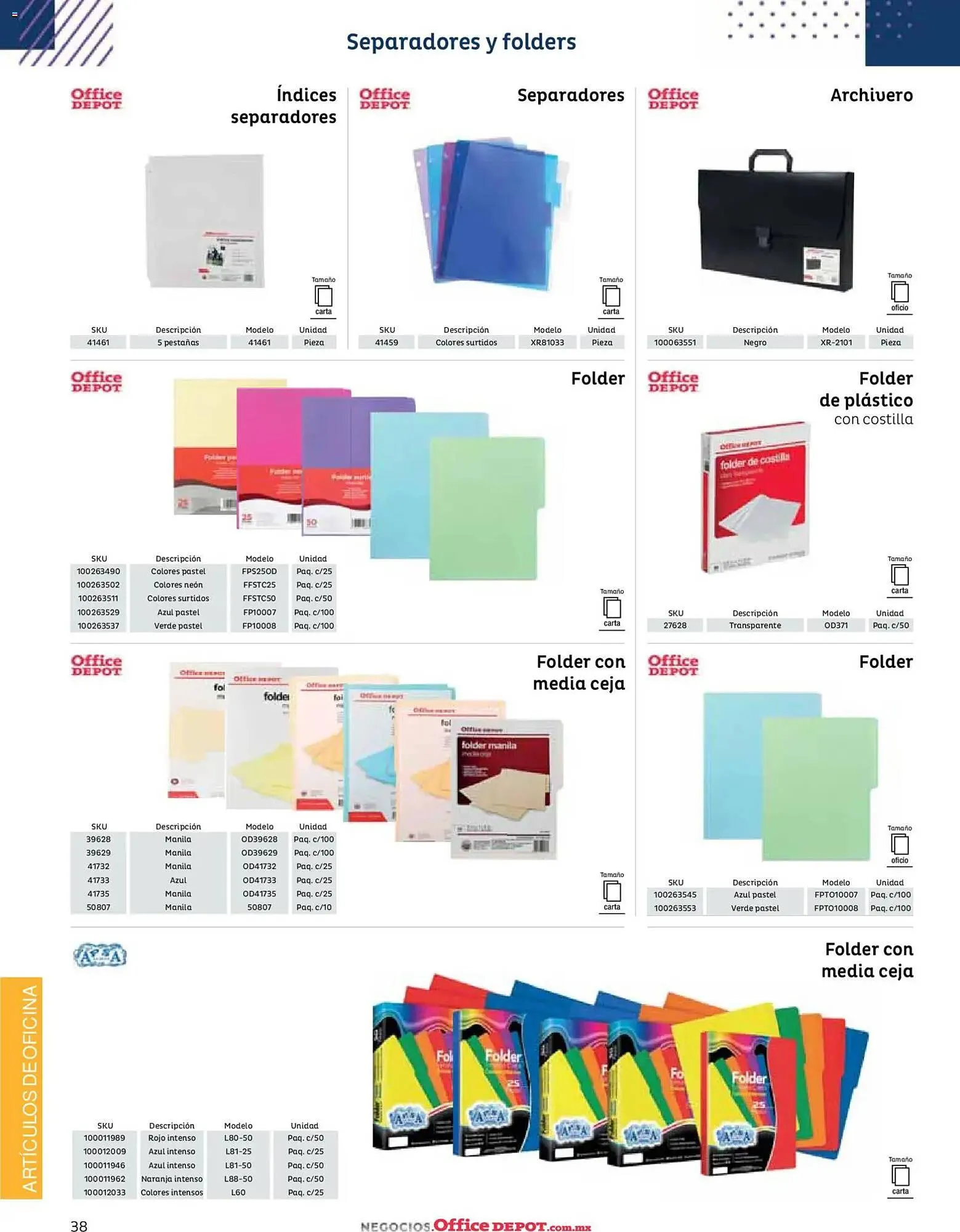 Catálogo de Catálogo Office Depot 12 de enero al 1 de enero 2027 - Pagina 40