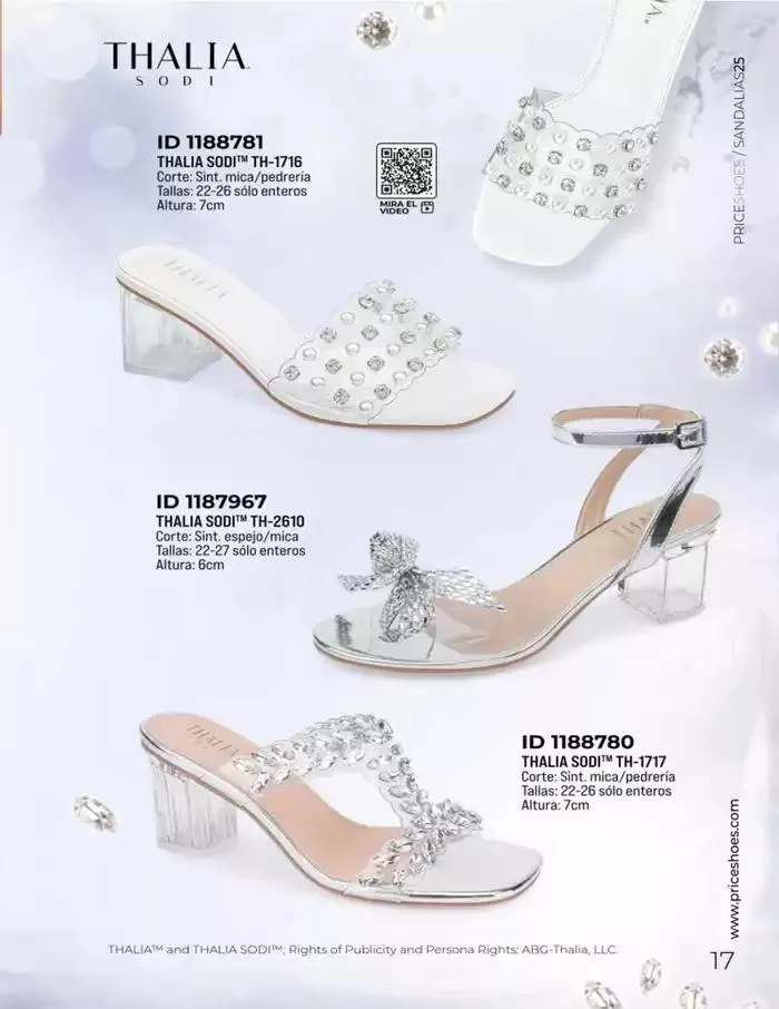 Catálogo de SANDALIAS | FIESTA Y VESTIR | 2025 | 1E 11 de marzo al 31 de agosto 2025 - Pagina 17