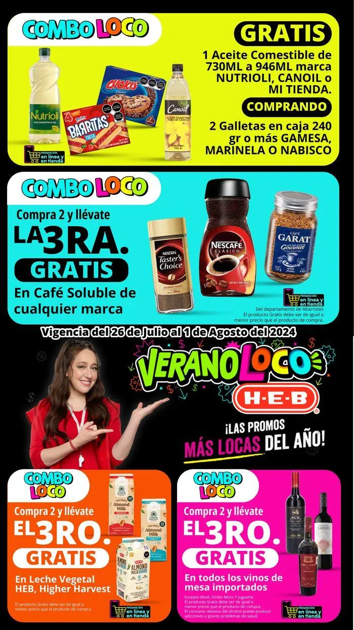 Catálogo de HEB - Combo Loco 29 de julio al 1 de agosto 2024 - Pagina 2