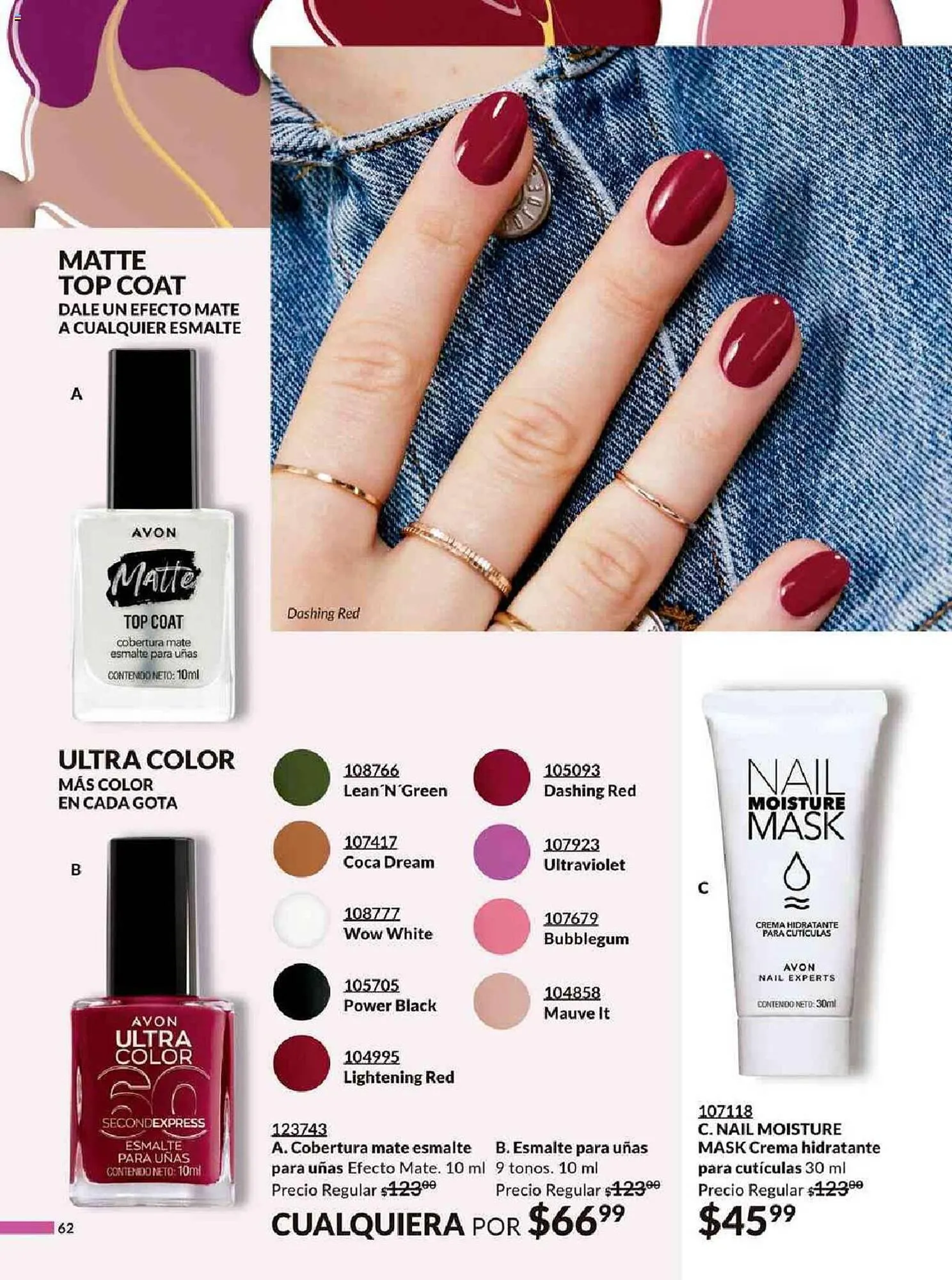 Catálogo de Catálogo Avon 14 de marzo al 22 de abril 2024 - Pagina 62