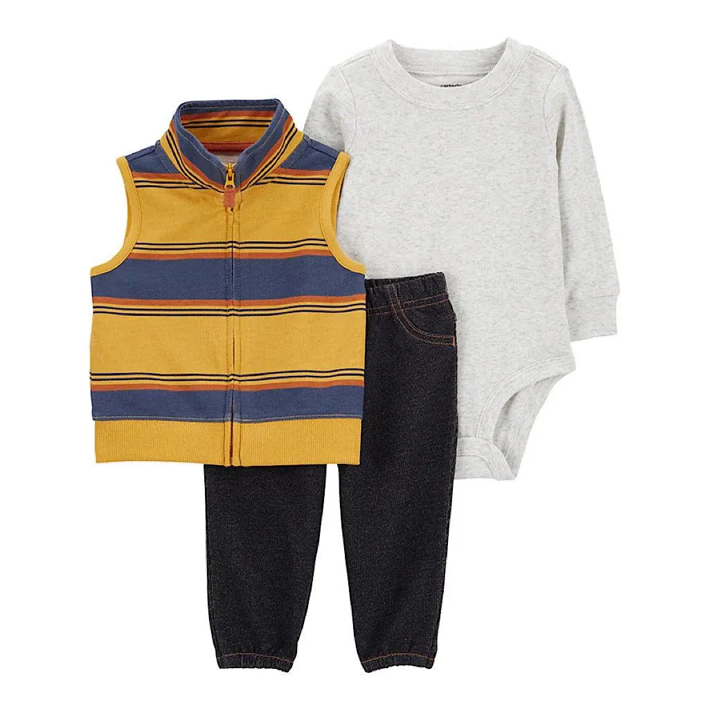 Conjunto Carter’s amarillo bebito