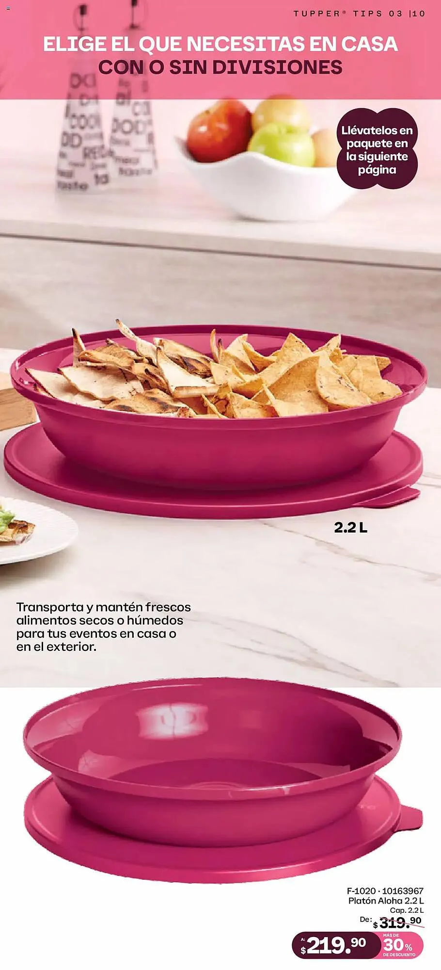 Catálogo de Catálogo Tupperware 24 de febrero al 23 de marzo 2025 - Pagina 10