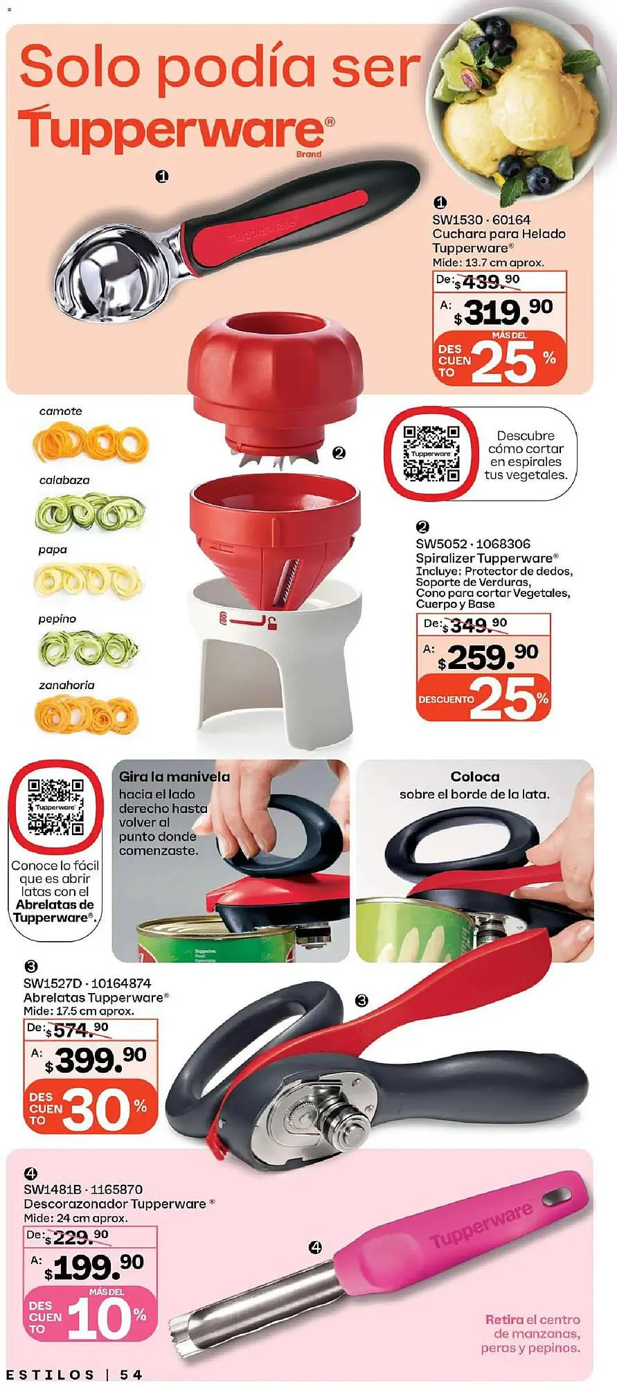 Catálogo de Catálogo Tupperware 26 de enero al 23 de febrero 2026 - Pagina 54