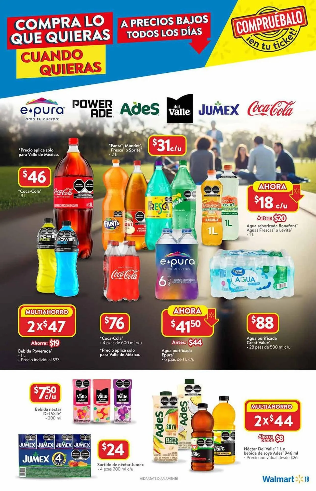 Catálogo de Catálogo Walmart 3 de julio al 23 de julio 2025 - Pagina 18