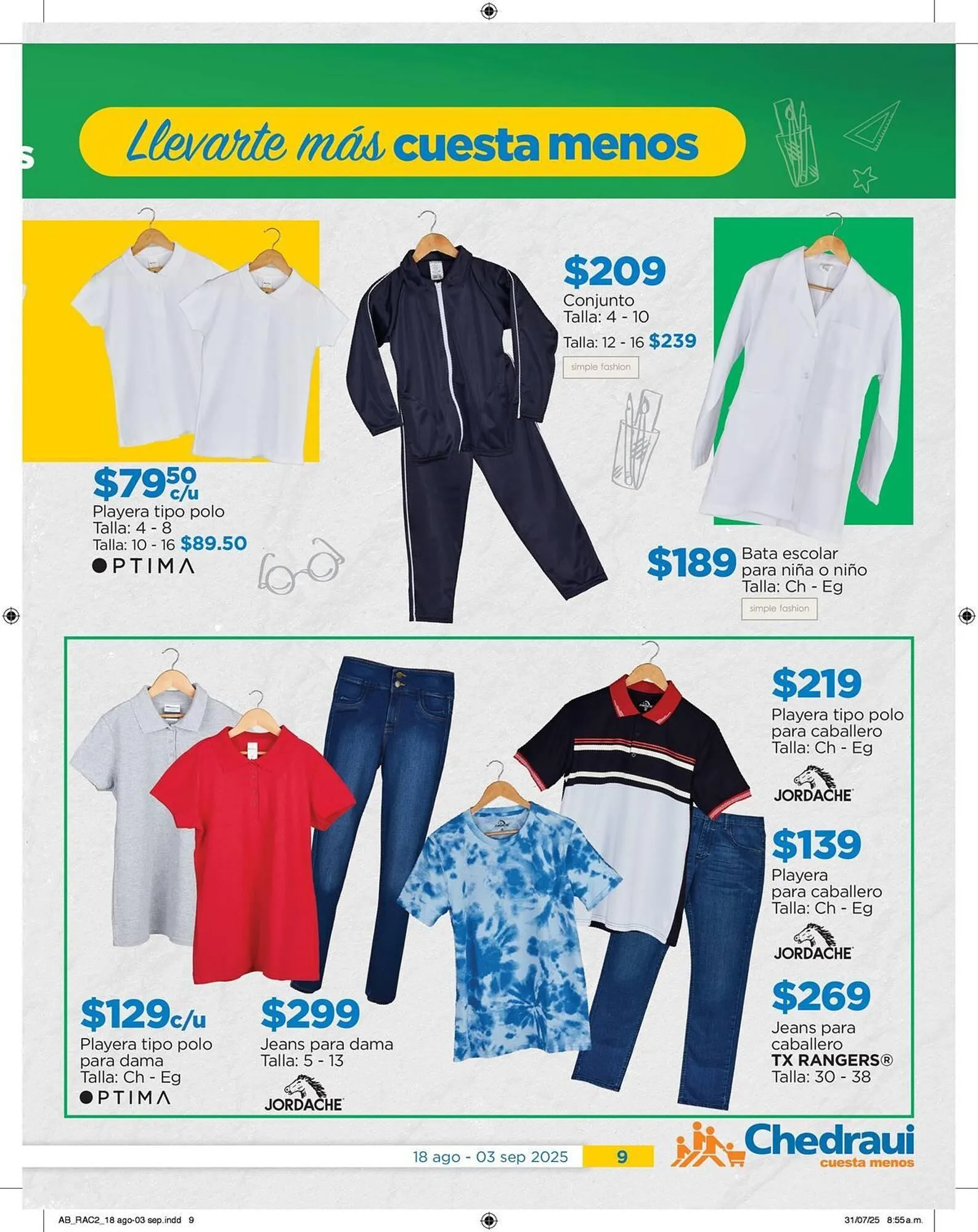 Catálogo de Catálogo Chedraui 19 de agosto al 3 de septiembre 2025 - Pagina 9