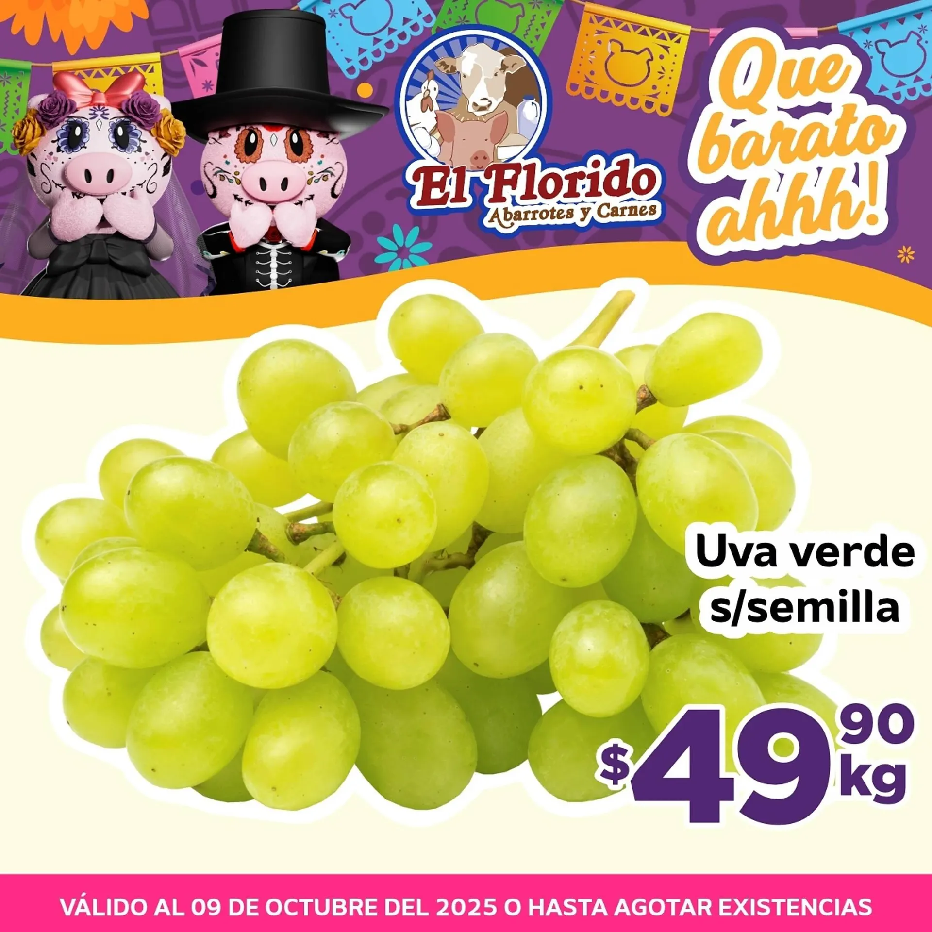Catálogo de Folleto El Florido 3 de octubre al 9 de octubre 2025 - Pagina 1