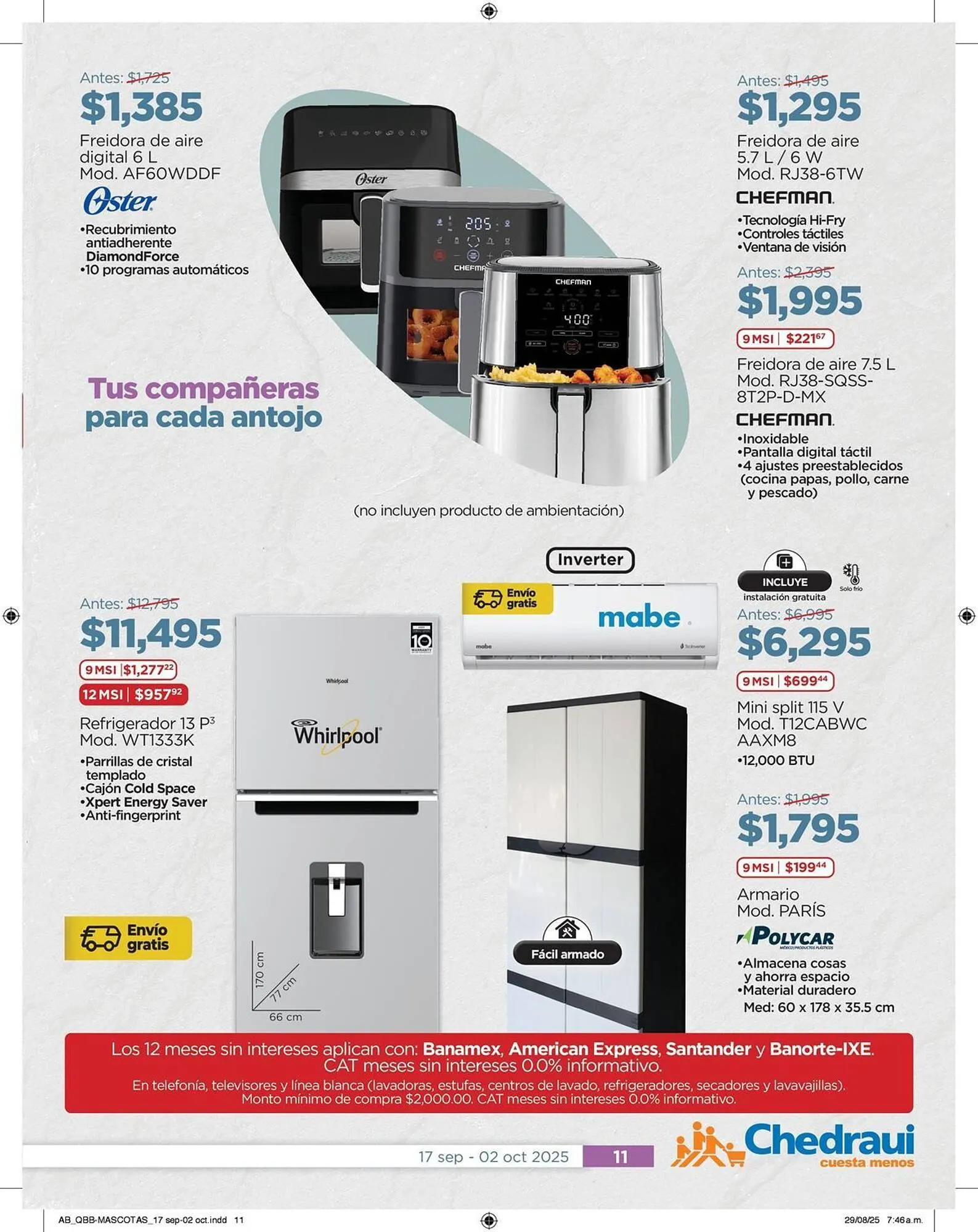 Catálogo de Folleto Chedraui 18 de septiembre al 2 de octubre 2025 - Pagina 11