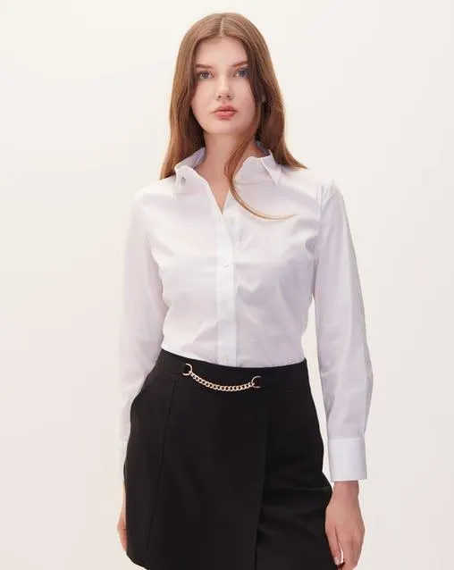 Camisa Blanca Entallada