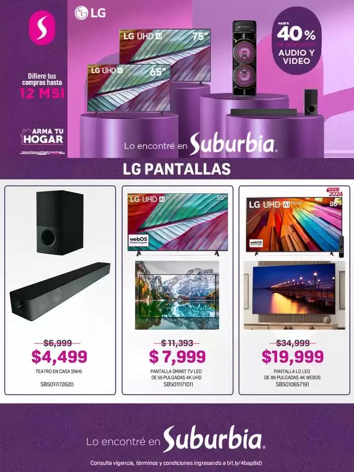 Catálogo de Suburbia - Arma tu hogar 14 de marzo al 20 de abril 2025 - Pagina 8