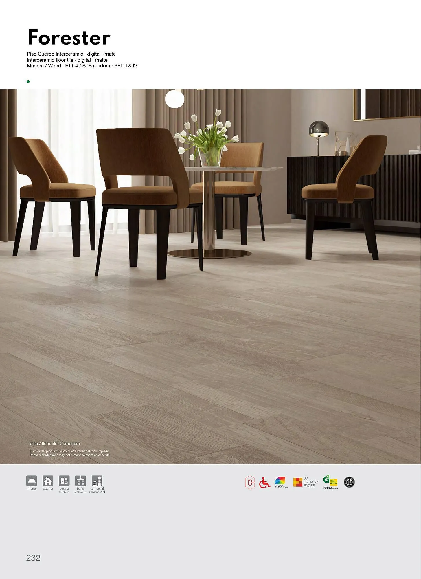 Catálogo de Catálogo Interceramic 12 de marzo al 31 de diciembre 2024 - Pagina 232