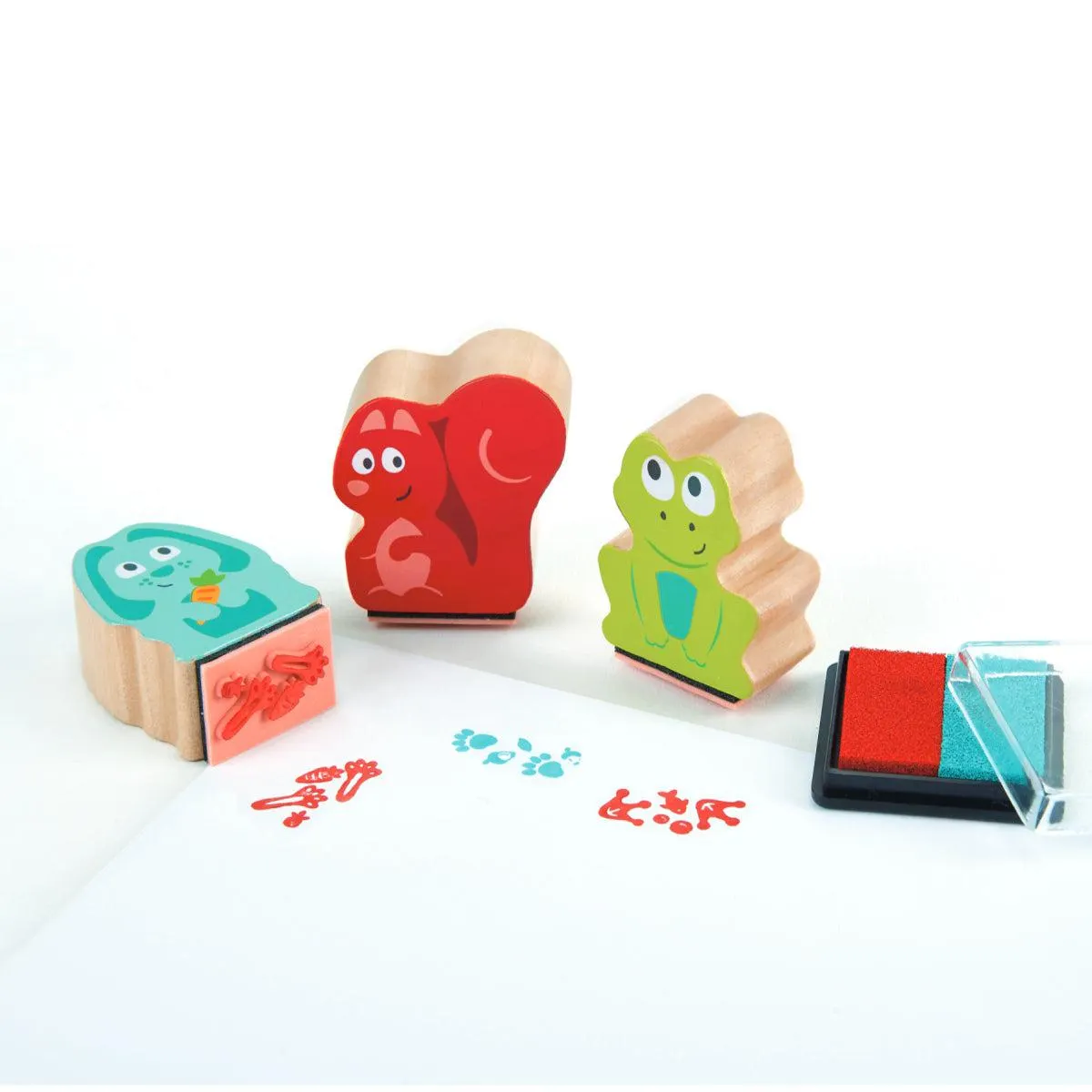 SELLOS DE TINTA CON FORMA DE ANIMALES