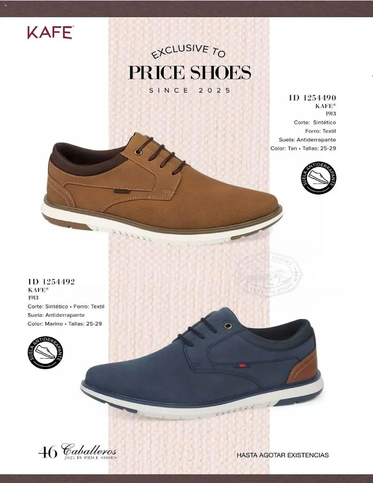 Catálogo de Catálogo Price Shoes 26 de noviembre al 1 de julio 2026 - Pagina 46