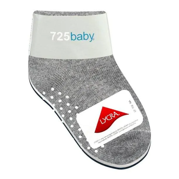 Tines 725 Baby Antiderrapantes Talla 0-2 Gris y Blanco 3 Pares