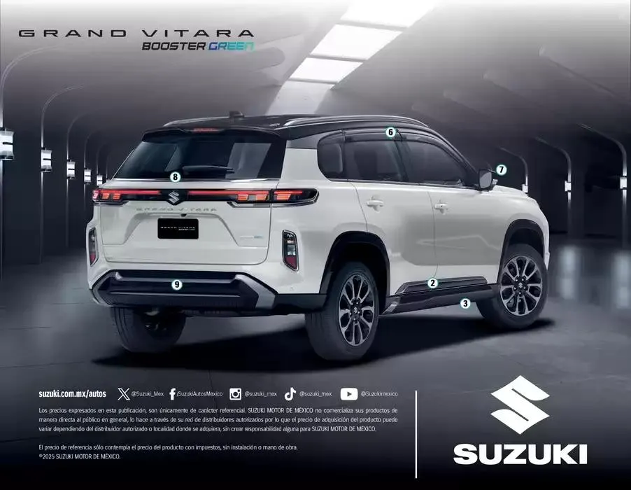 Catálogo de Catálogo GRAND VITARA BOOSTERGREEN 14 de marzo al 31 de diciembre 2025 - Pagina 8