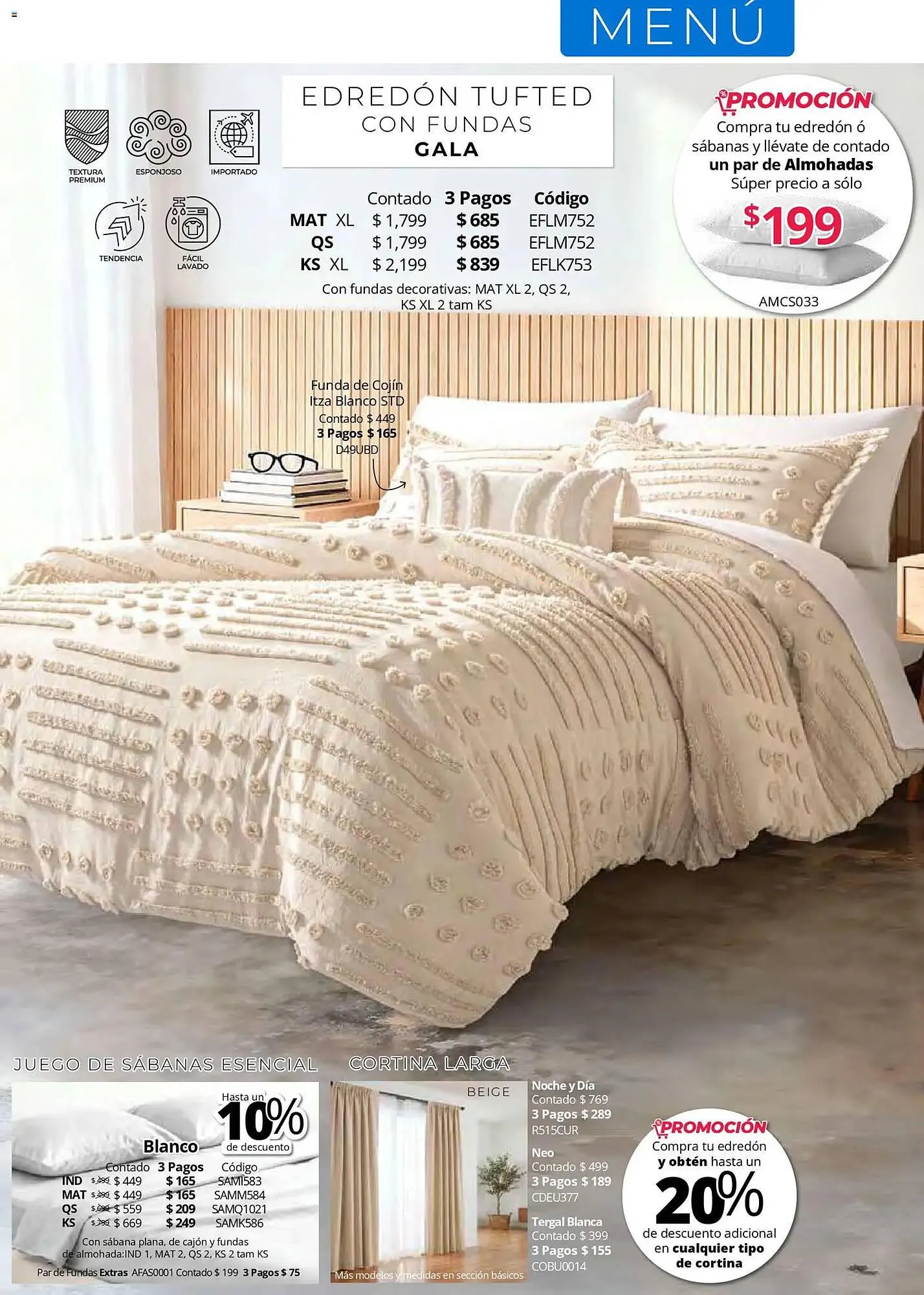 Catálogo de Catálogo Colchas Concord 1 de mayo al 1 de agosto 2026 - Pagina 35