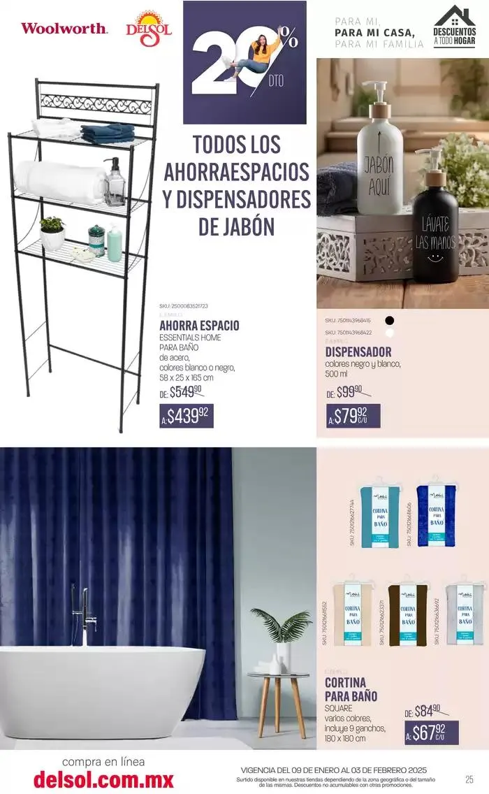 Catálogo de Hogar enero 2025 10 de enero al 3 de febrero 2025 - Pagina 25