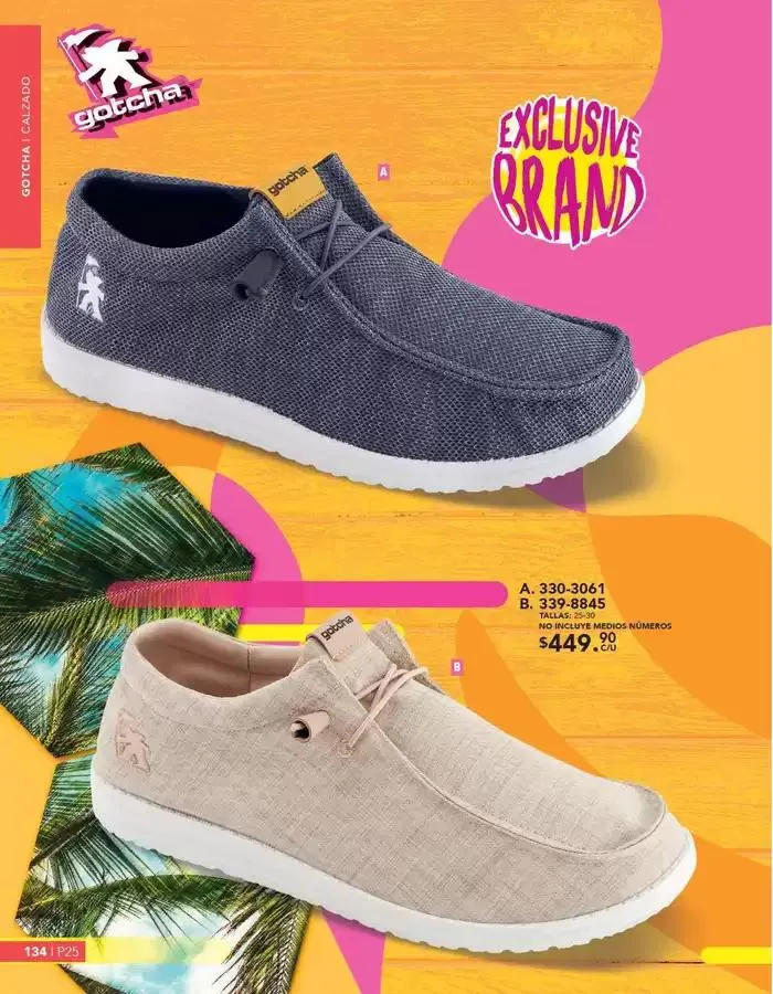 Catálogo de ANDREA | CALZADO CABALLERO 26 de enero al 24 de mayo 2025 - Pagina 134