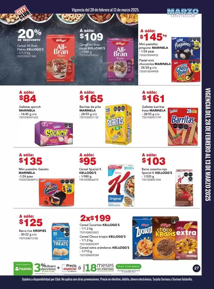 Catálogo de Marzo Espectacular 28 de febrero al 31 de marzo 2025 - Pagina 27