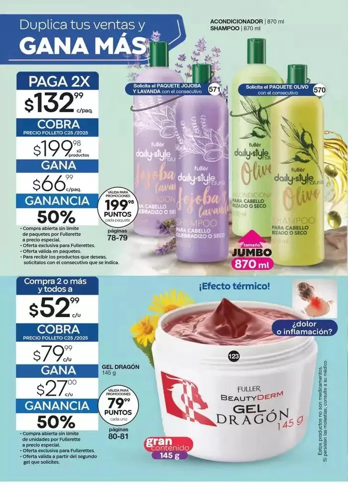 Catálogo de Fuller Revista Gana Más C25 1 de enero al 31 de diciembre 2025 - Pagina 18