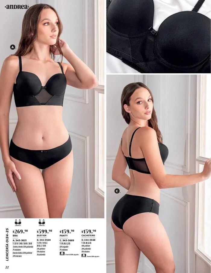 Catálogo de ANDREA - LENCERIA & VESTIR INTERIOR 26 de agosto al 25 de enero 2025 - Pagina 38