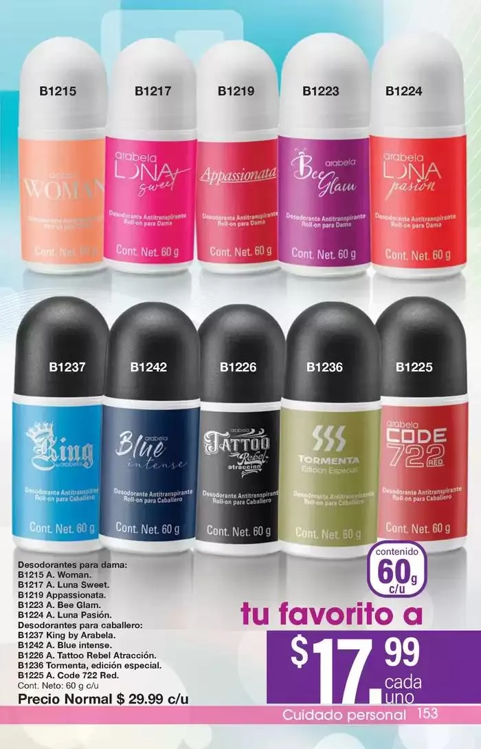 Catálogo de Arabela Campaña 21 16 de septiembre al 3 de octubre 2024 - Pagina 121