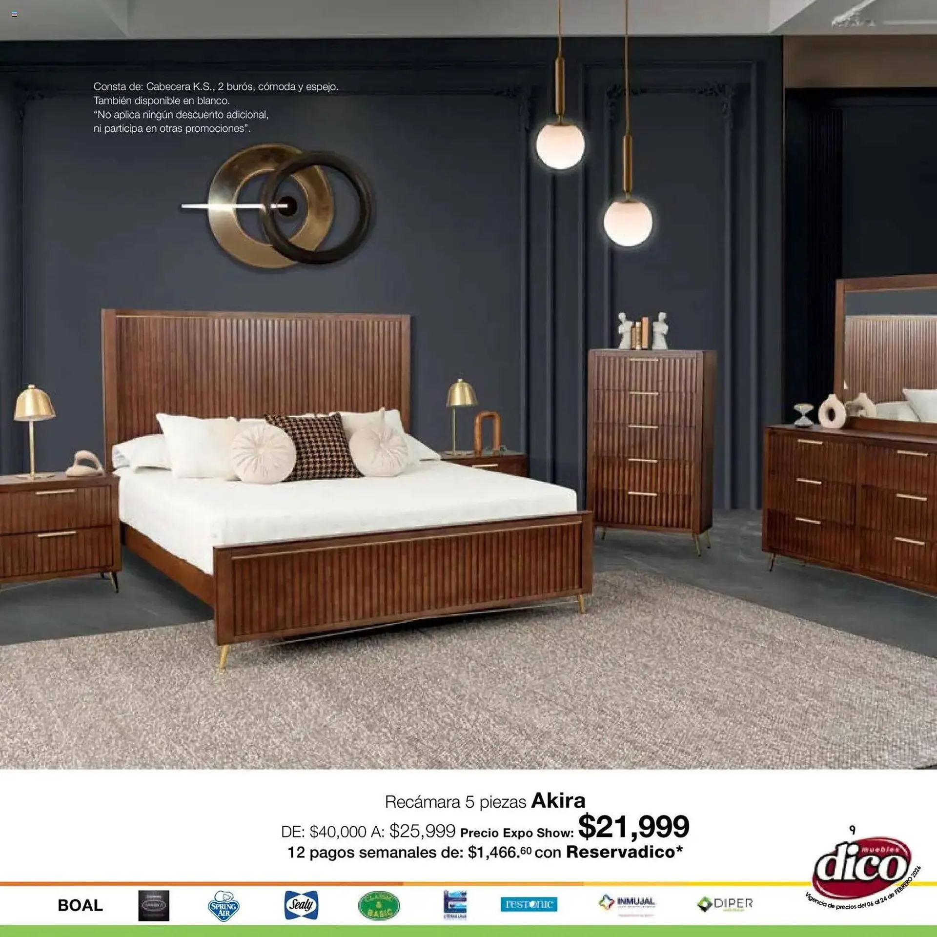 Catálogo de Catálogo Muebles Dico 6 de febrero al 25 de febrero 2026 - Pagina 9