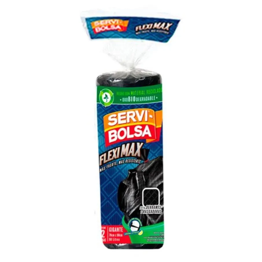 Bolsa Para Basura Servi-Bolsa Jumbo 12 U