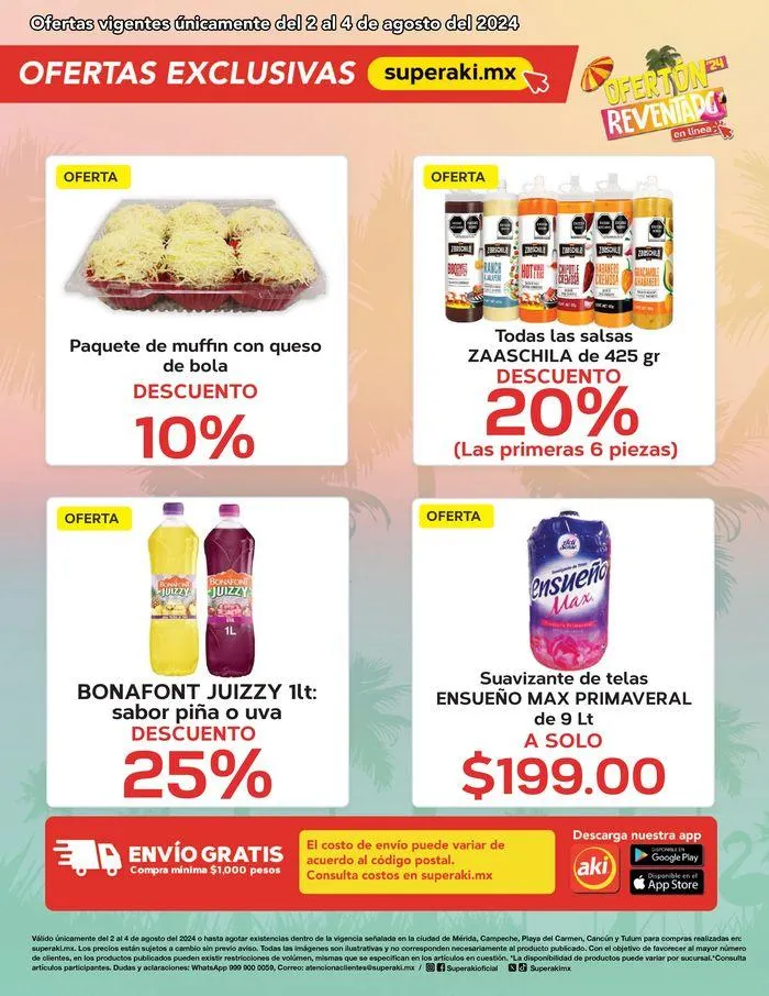 Catálogo de Ofertas exclusivas 2 de agosto al 4 de agosto 2024 - Pagina 3