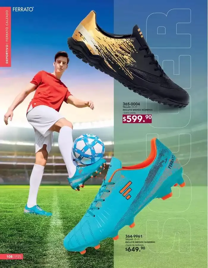 Catálogo de ANDREA | CALZADO CABALLERO 26 de enero al 24 de mayo 2025 - Pagina 108