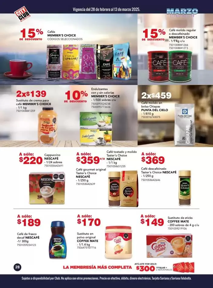 Catálogo de Marzo Espectacular 28 de febrero al 31 de marzo 2025 - Pagina 28