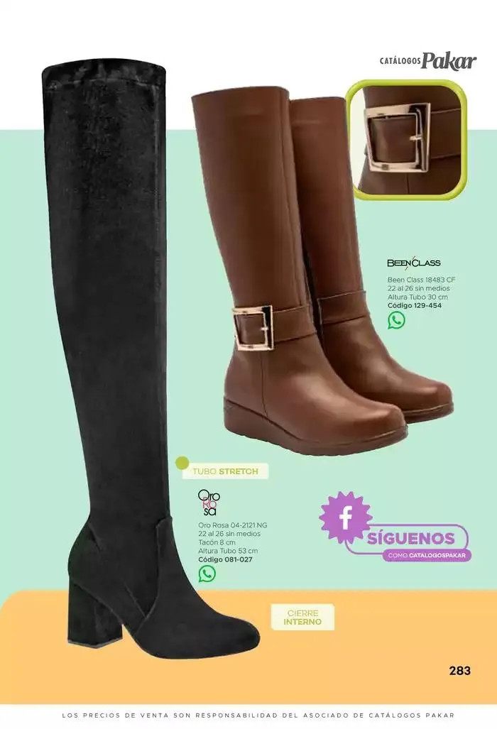 Catálogo de Pakar Mujer 31 de enero al 31 de agosto 2025 - Pagina 283