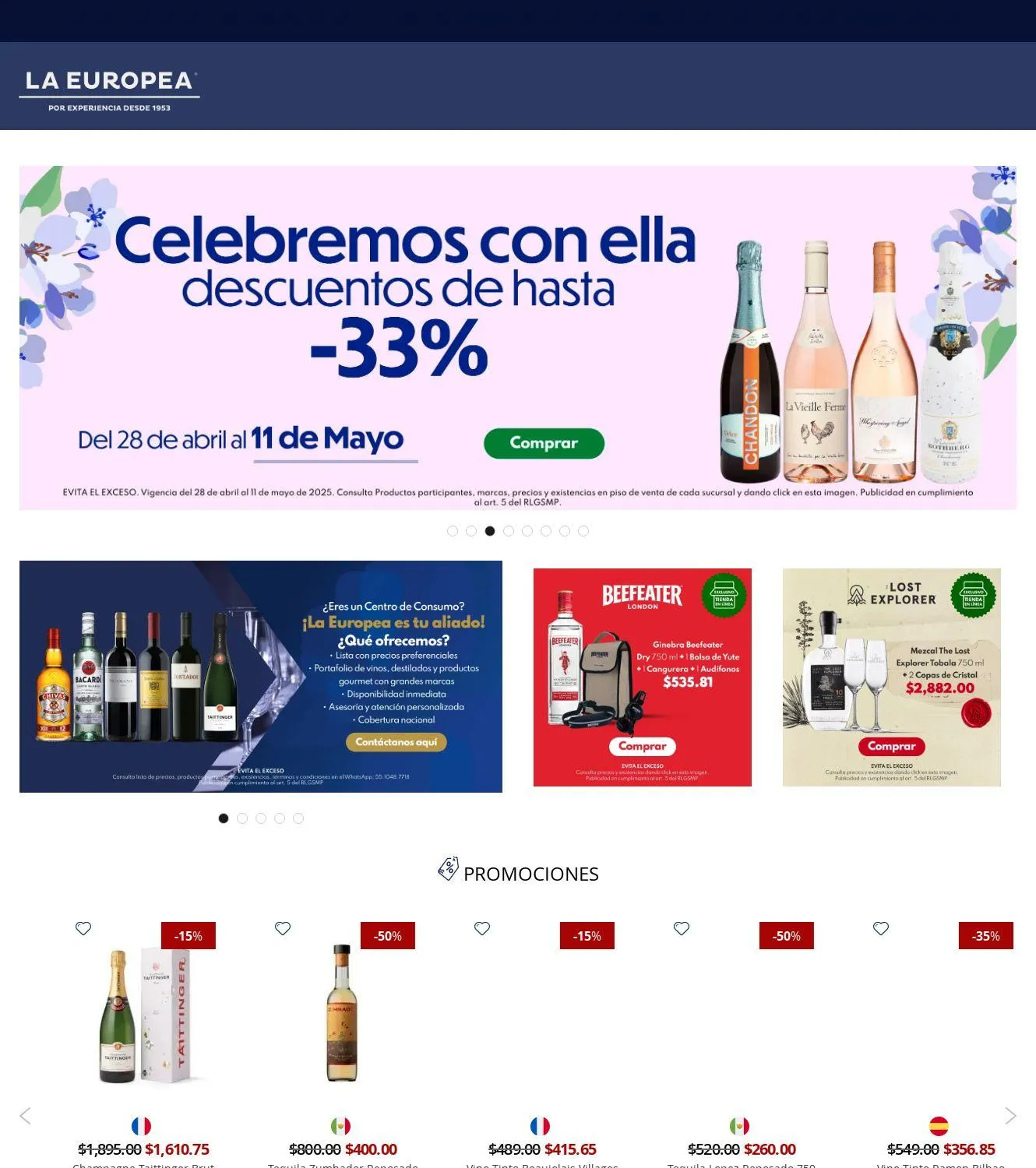 Catálogo de La Europea Oferta actual 5 de mayo al 14 de mayo 2025 - Pagina 1