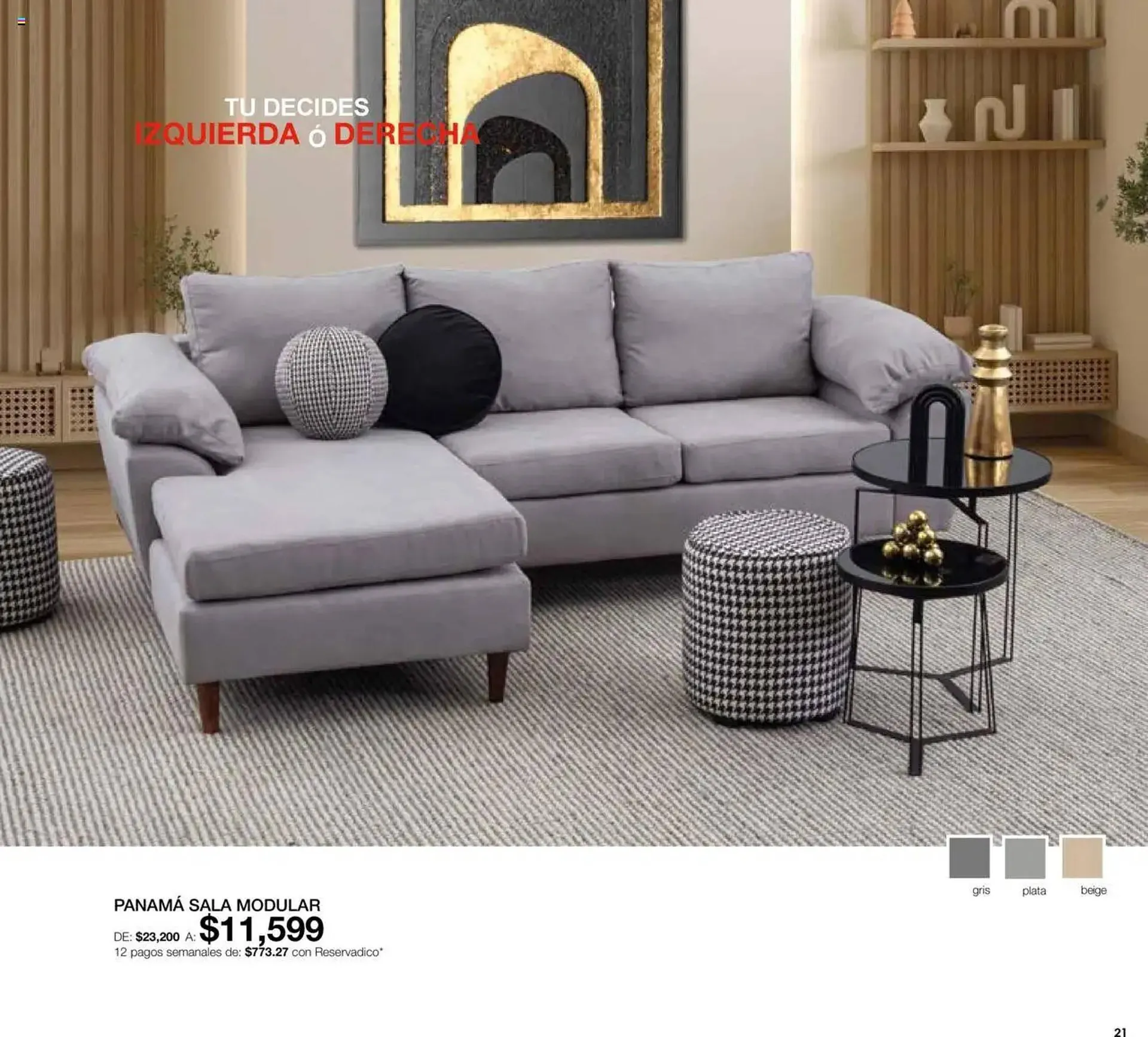 Catálogo de Catálogo Muebles Dico 1 de agosto al 1 de septiembre 2025 - Pagina 21