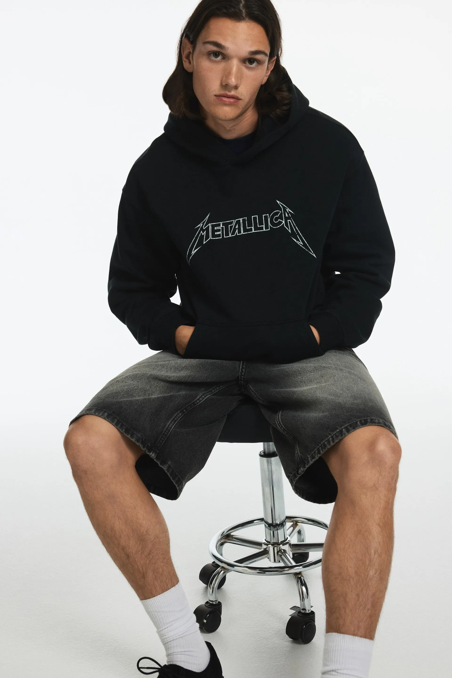 Sudadera Loose Fit con gorro