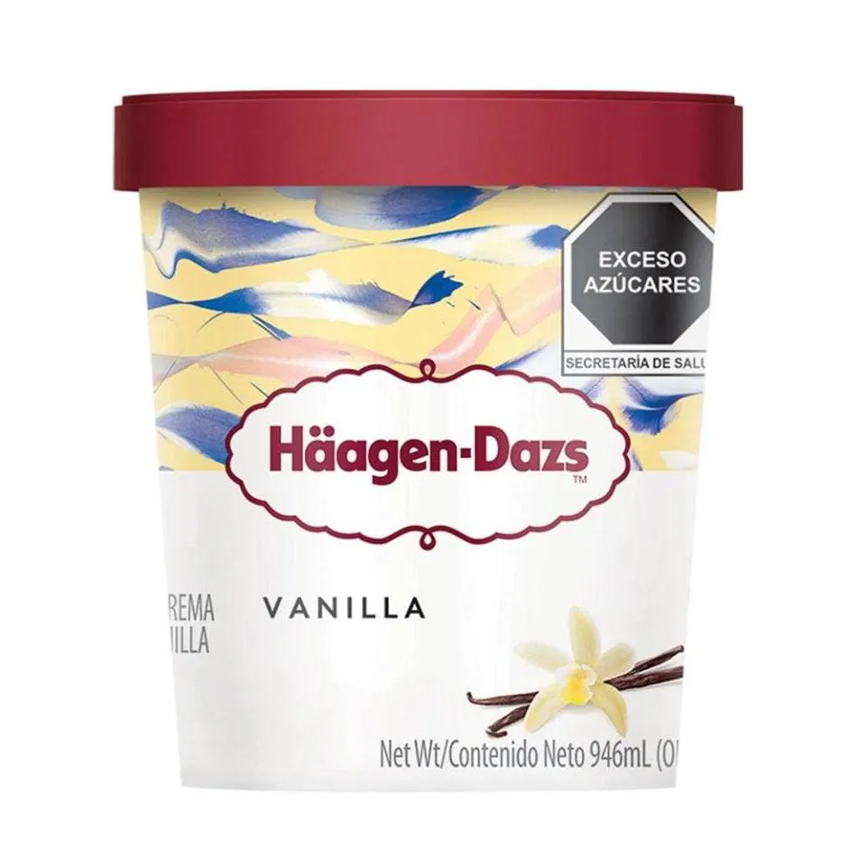 Helado Haagen Dazs vainilla 946 ml