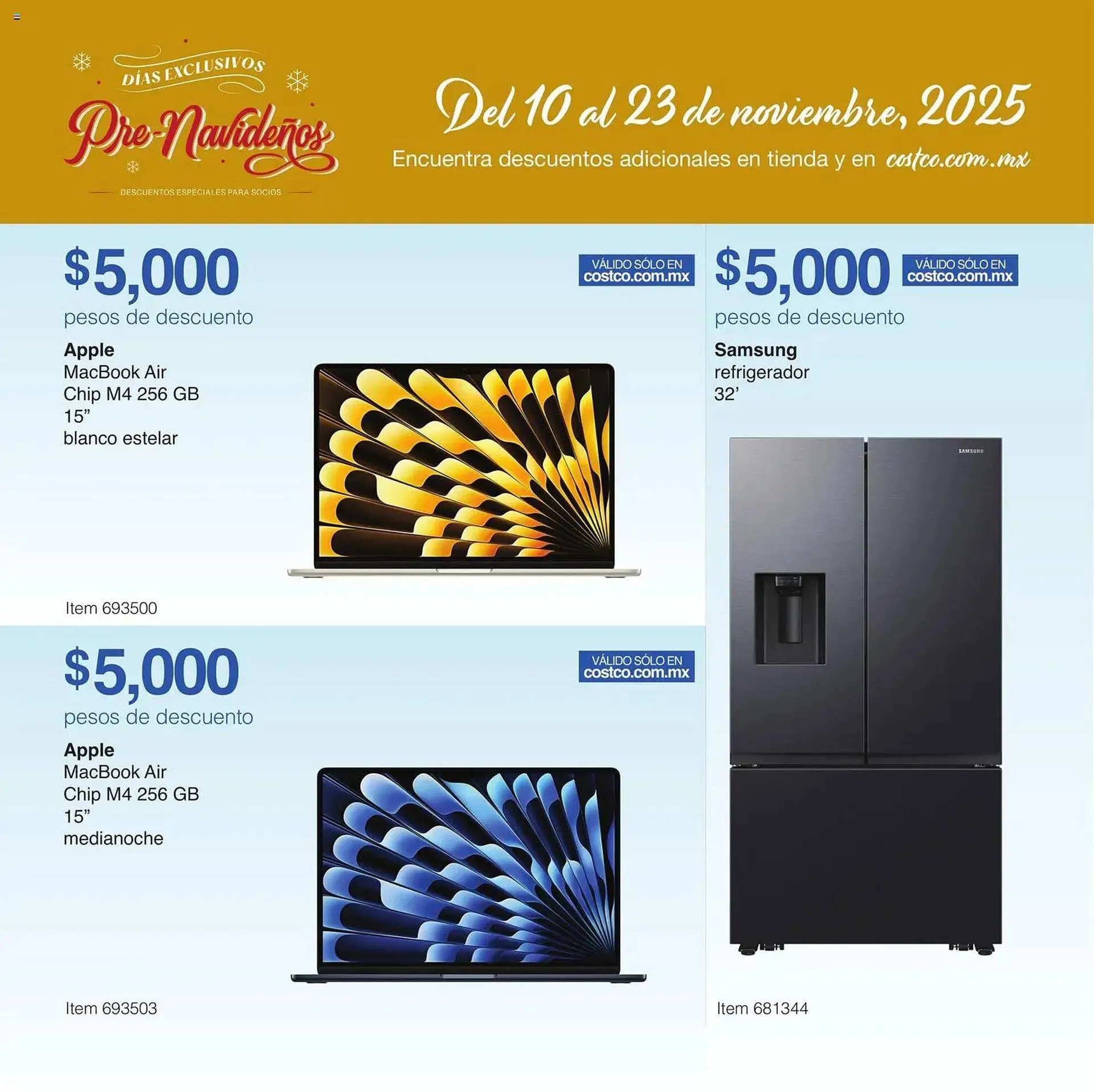 Catálogo de Catálogo Costco 10 de noviembre al 24 de noviembre 2025 - Pagina 20