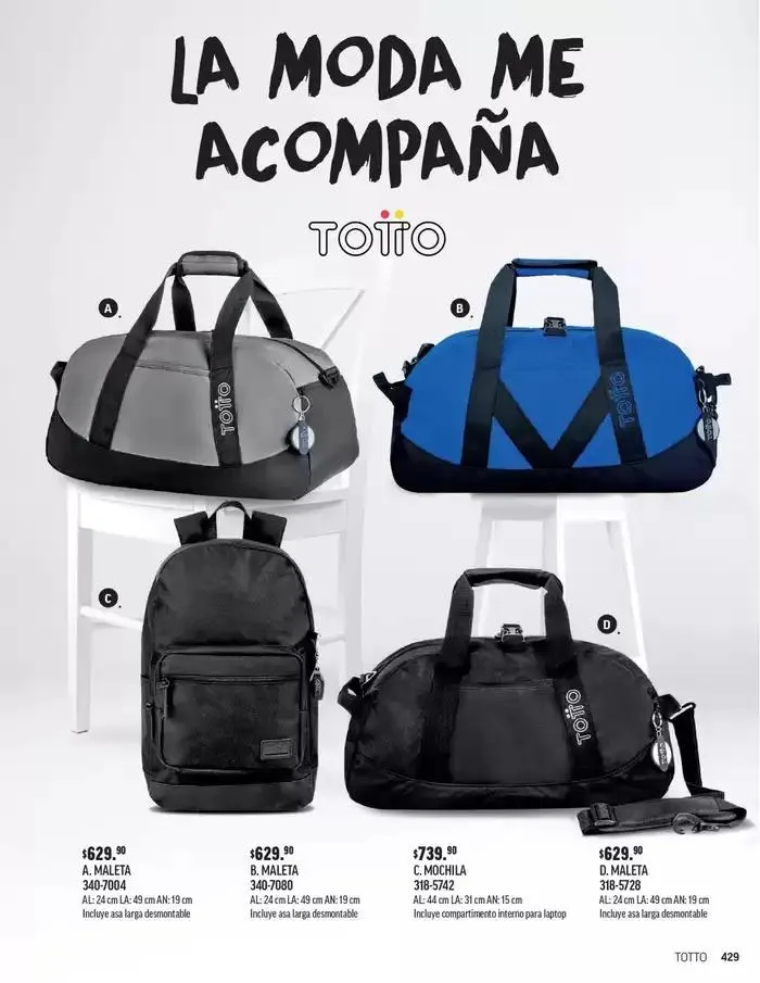 Catálogo de ANDREA - BOLSAS Y ACCESORIOS 26 de agosto al 25 de enero 2025 - Pagina 21