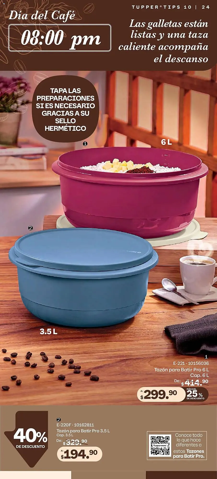 Catálogo de Catálogo Tupperware 8 de septiembre al 6 de octubre 2025 - Pagina 24