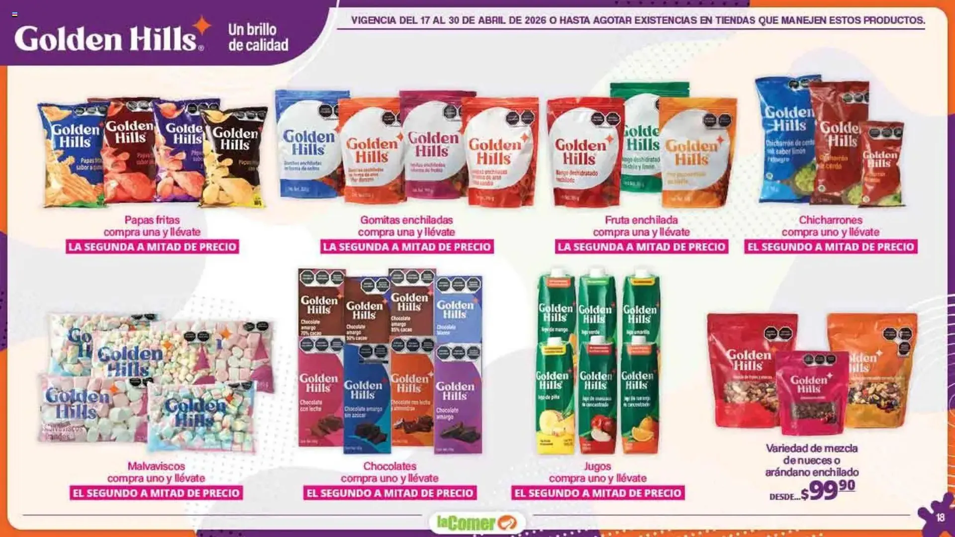 Catálogo de Folleto La Comer 17 de abril al 30 de abril 2026 - Pagina 18