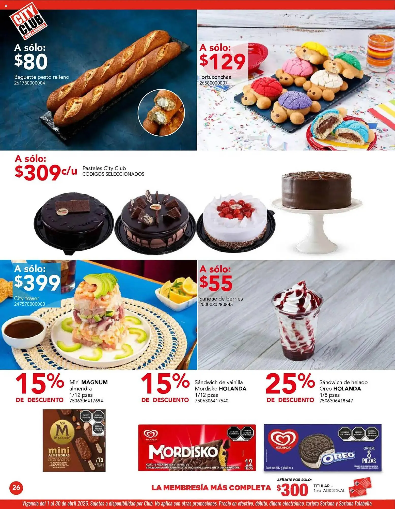Catálogo de Catálogo City Club 1 de abril al 1 de mayo 2026 - Pagina 26