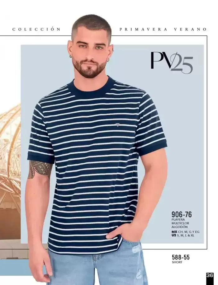 Catálogo de Catálogo Cklass Ropa Caballero Primavera Verano 2025 8 de enero al 30 de junio 2025 - Pagina 37