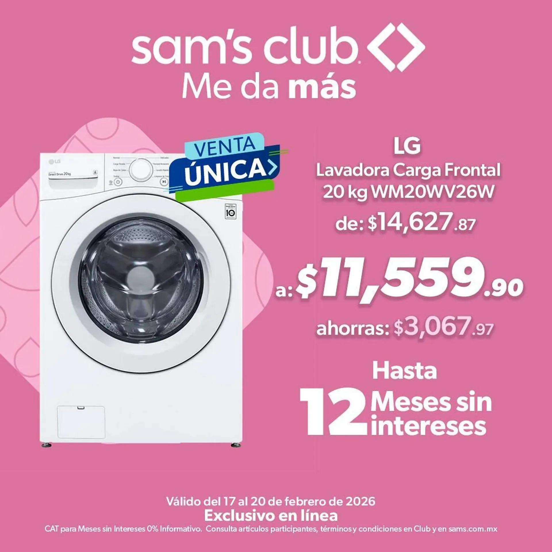 Catálogo de Catálogo Sam's Club 17 de febrero al 20 de febrero 2026 - Pagina 2