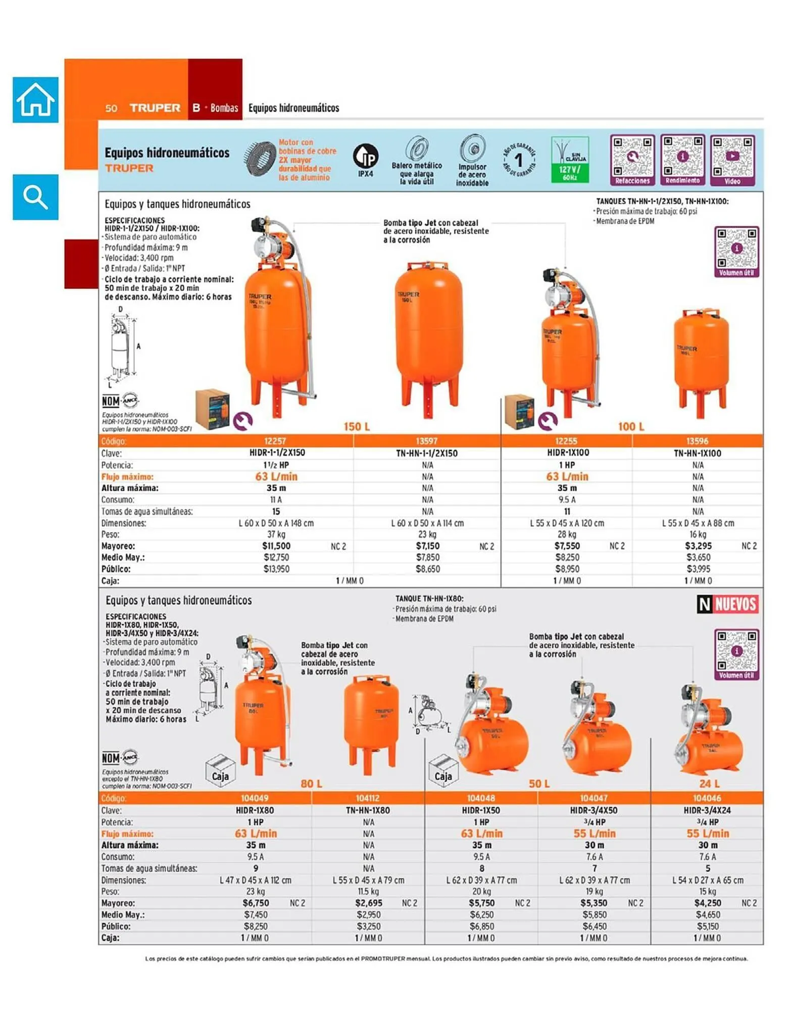 Catálogo de Catálogo Truper 7 de marzo al 31 de diciembre 2025 - Pagina 52