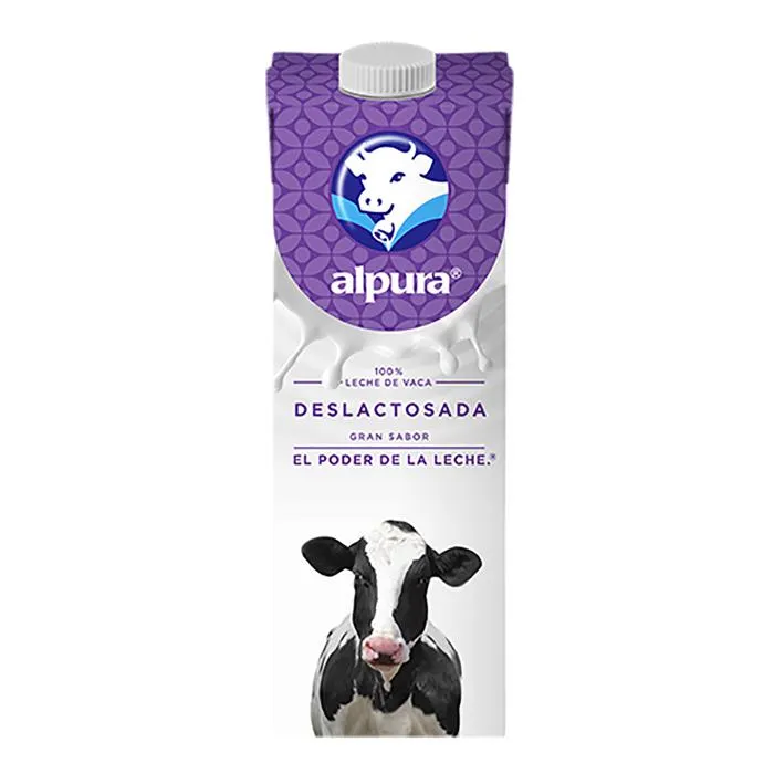LECHE DESLACTOSADA ALPURA BRICK. 1 LT.