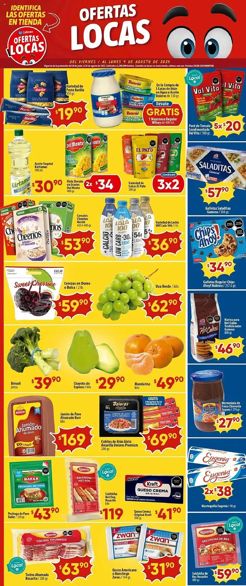 Catálogo de Catálogo Calimax 1 de agosto al 5 de agosto 2025 - Pagina 3