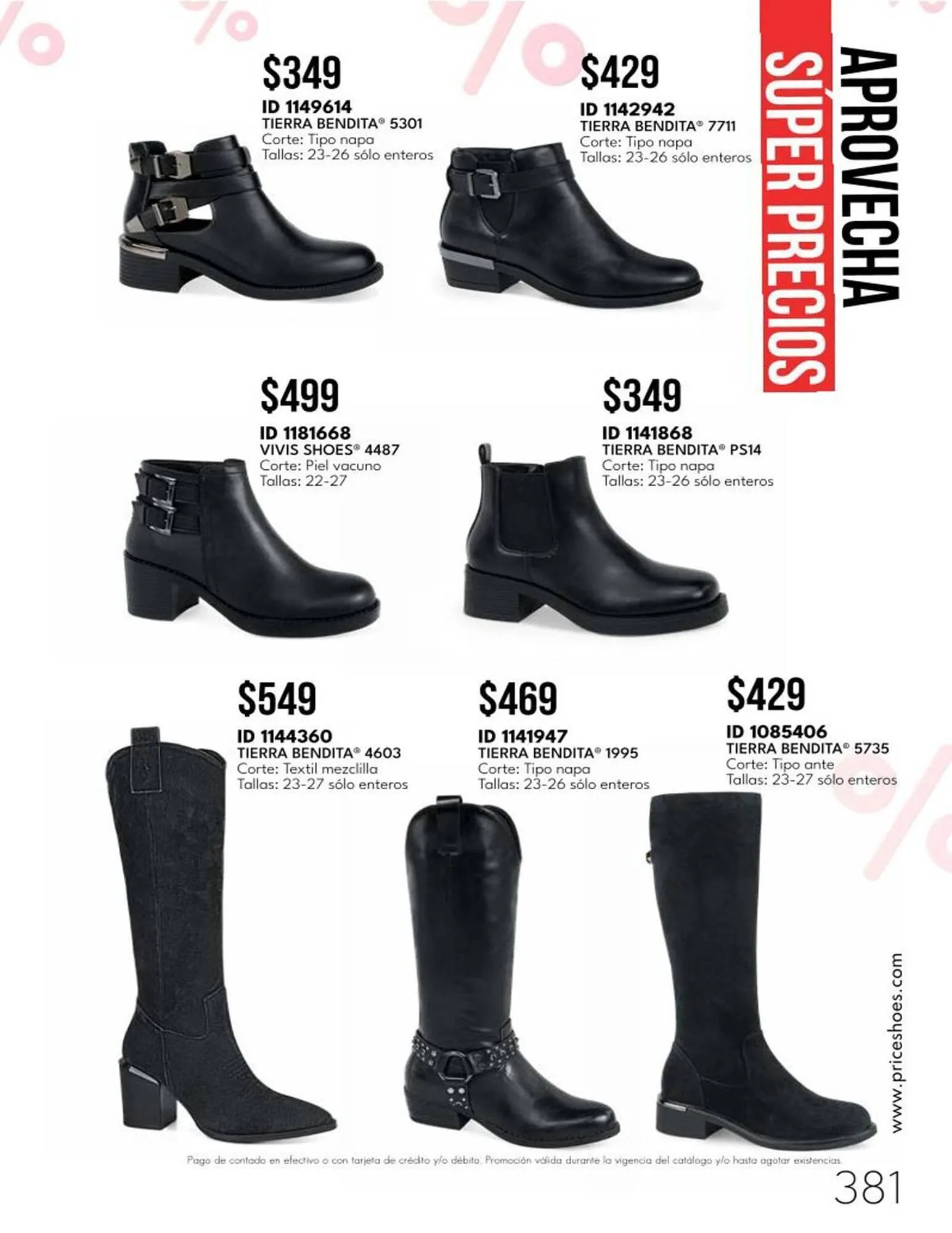 Catálogo de Catálogo Price Shoes 15 de abril al 31 de diciembre 2025 - Pagina 377