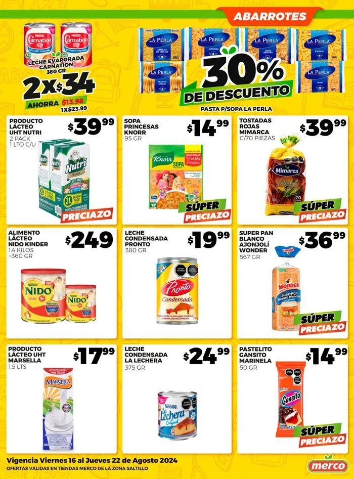 Catálogo de Merco - Lista con tu Lista 16 de agosto al 22 de agosto 2024 - Pagina 6