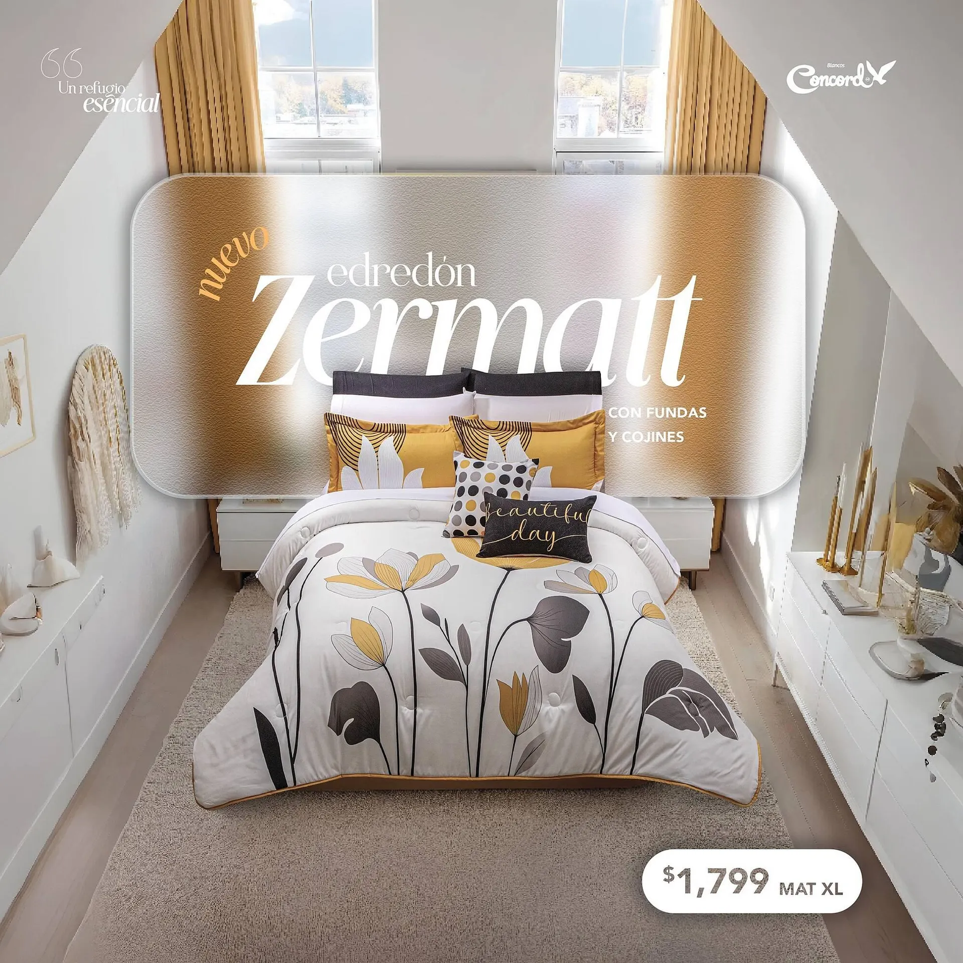 Catálogo de Catálogo Colchas Concord 5 de agosto al 11 de agosto 2025 - Pagina 1